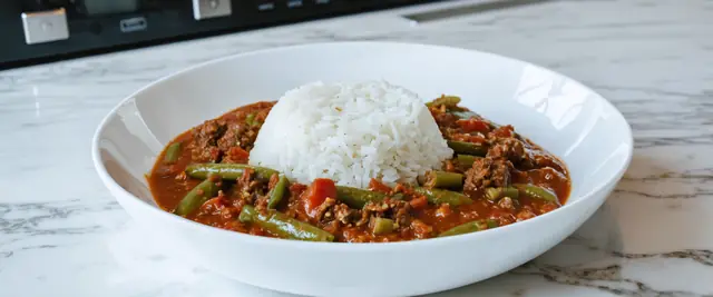 Green Bean Stew (Loubieh)