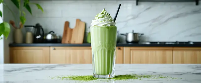 Green Tea Matcha Milkshake