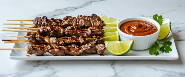 Grilled Beef Satay (Sate Sapi)