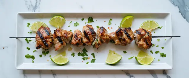 Grilled Chicken Hearts (Coração de Frango)