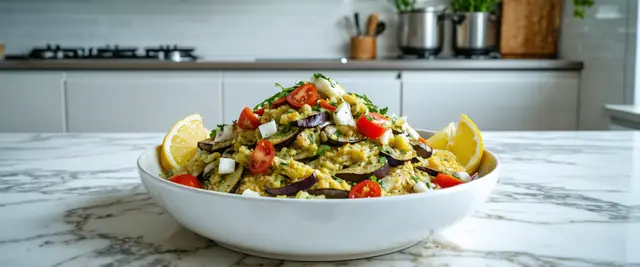 Grilled Eggplant Salad (Patlıcan Salatası)