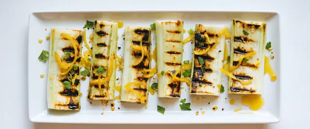Grilled Fennel with Orange Zest