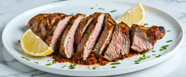 Grilled Harissa Spiced Pheasant