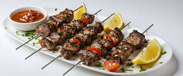 Grilled Meat Skewers (Mtsvadi)