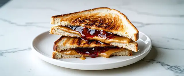 Grilled PB&J Sandwich