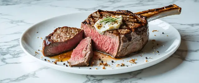 Grilled Pepper-Crusted T-Bone Steaks