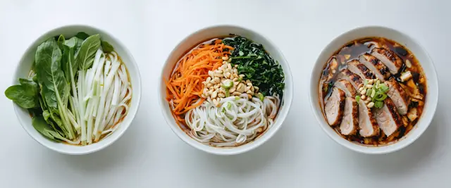 Grilled Pork with Noodles (Bún Chả)