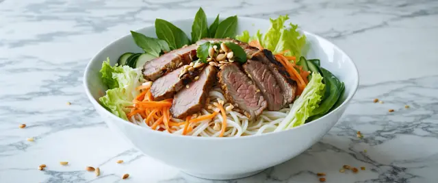 Grilled Pork with Vermicelli (Bún Thịt Nướng)