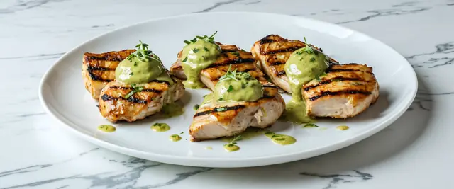 Grilled Poulet Moutarde with Tarragon Aioli