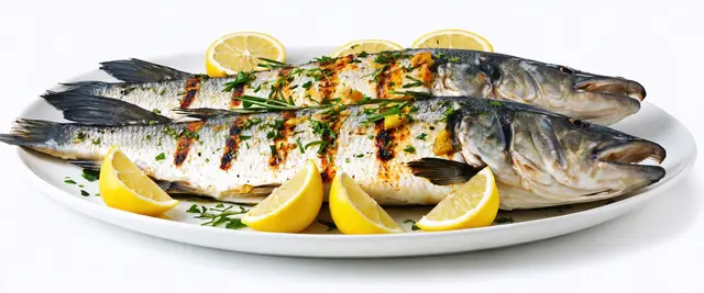 Grilled Sea Bass (Lavraki)
