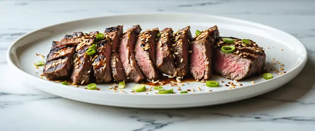 Grilled Sesame Soy Flank Steak