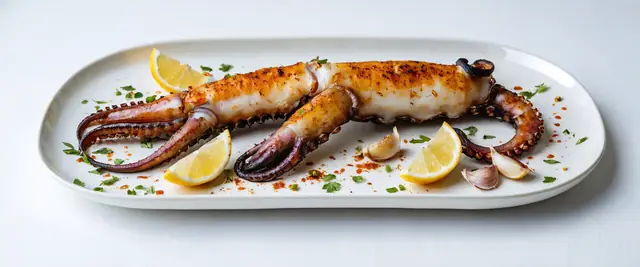 Grilled Squid (Lulas Grelhadas)
