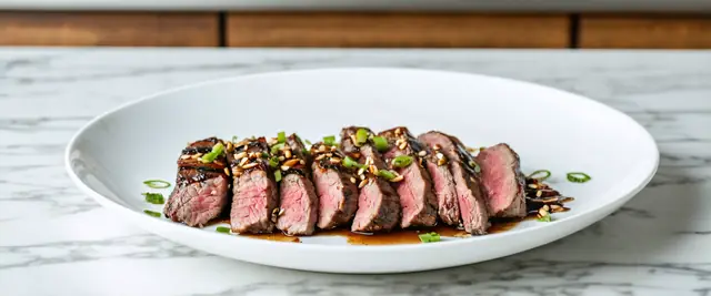 Grilled Tamarind Glazed Chuck Steak