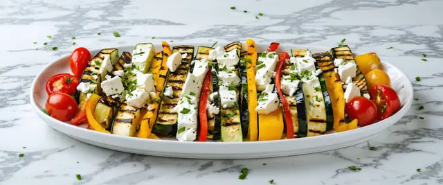 Grilled Vegetables (Psita Lachanika)