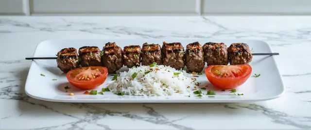 Ground Beef Kebab (Koobideh)
