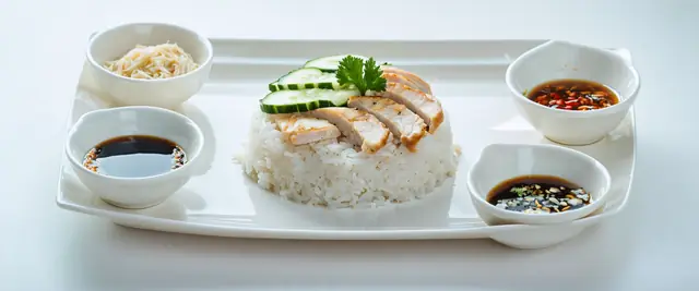 Hainanese Chicken Rice