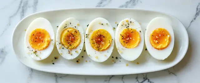 Hard-Boiled Eggs with Everything Seasoning