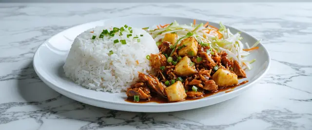 Hawaiian BBQ Pulled Pork Meal Prep