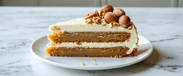 Hazelnut Praline Cake