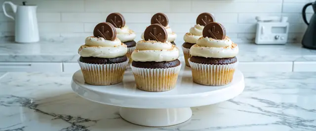 Heated Rivalry Hockey Cupcakes