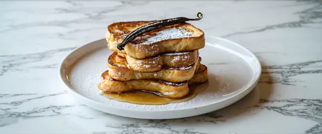 Heavenly Brioche French Toast with Vanilla Bean