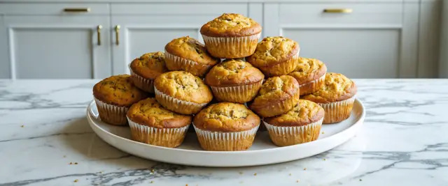 Hemp Seed Banana Muffins