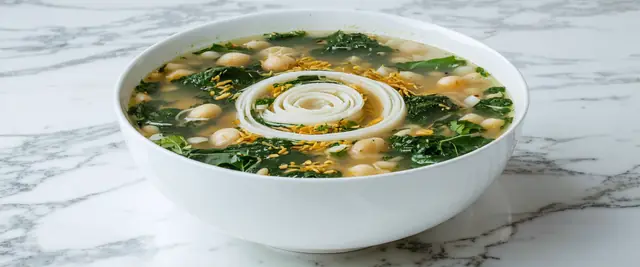 Herb and Noodle Soup (Ash-e Reshte)