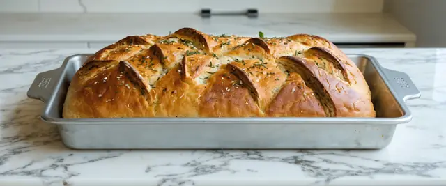 Herbed Focaccia with Balsamic Glaze