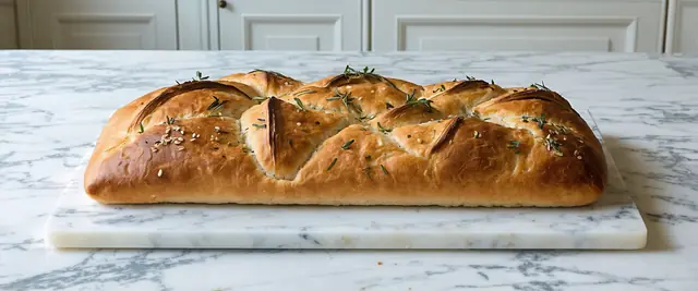 Herbed Spelt Focaccia