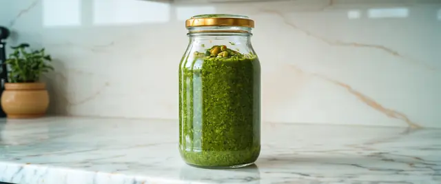Homemade Basil Pesto