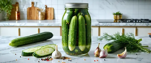 Homemade Dill Pickles