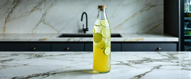 Homemade Lime Cordial