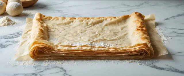 Homemade Phyllo Dough