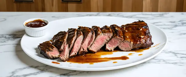 Honey Mustard Glazed BBQ Beef Brisket