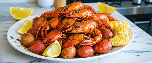 Hot and Spicy Sriracha Crawfish
