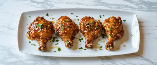 Hot Chicken with Honey and Cilantro