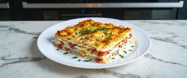 Hungarian Potato Casserole (Rakott Krumpli)