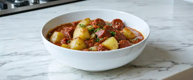 Hungarian Style Potatoes (Magyar Burgonya)