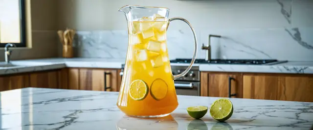 Immune-Boosting Pineapple Punch with Turmeric