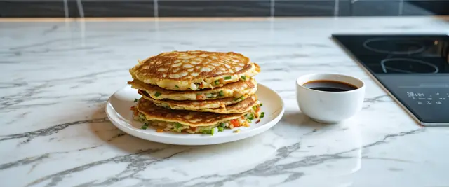 James Van Der Beek’s Famous Pancakes Made with Blended Mung Beans and Rice