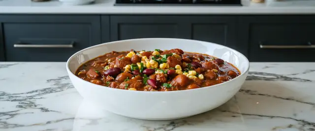 Kidney Beans with Corn (Lobio Simindit)