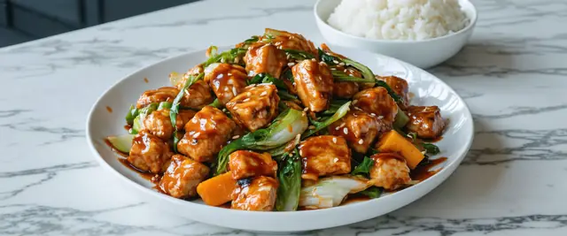 Korean Dak Galbi (Spicy Stir-Fried Chicken)
