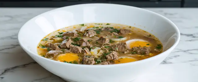 Lamb Soup (Chikhirtma)