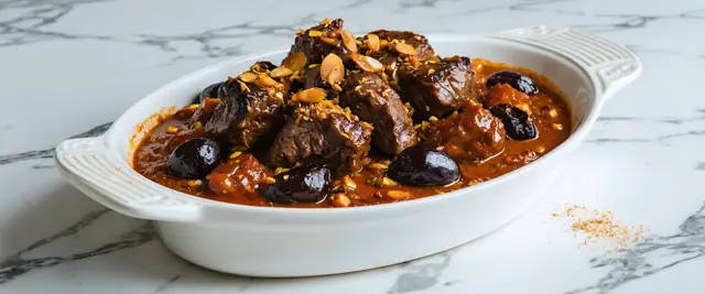 Lamb Tagine with Prunes (Mrouzia)