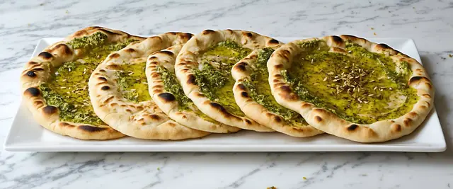 Lebanese Flatbread (Manakeesh)