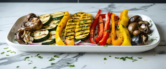Lemon Herb Grilled Vegetables with Thyme