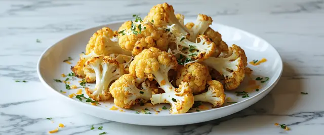 Lemon Herb Roasted Cauliflower