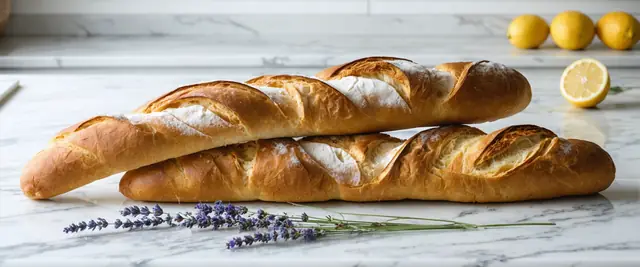 Lemon Lavender French Baguette