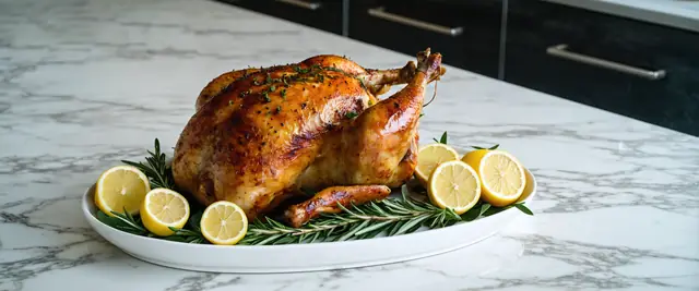 Lemon Pepper Roasted Chicken