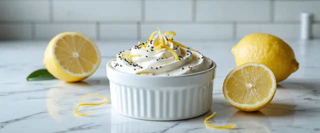 Lemon Poppy Seed Ricotta Filling